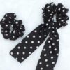 Polka Dots Hair Scarf Scrunchies