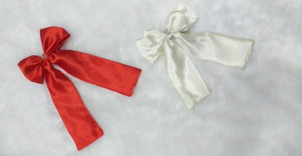 Silk Satin Giant Hair Bow Oversized Hair Accessories