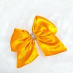 Yellow Color Bow Hair Clip